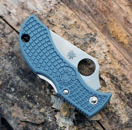147 Spyderco MANBUG - MBBLPE фото 9