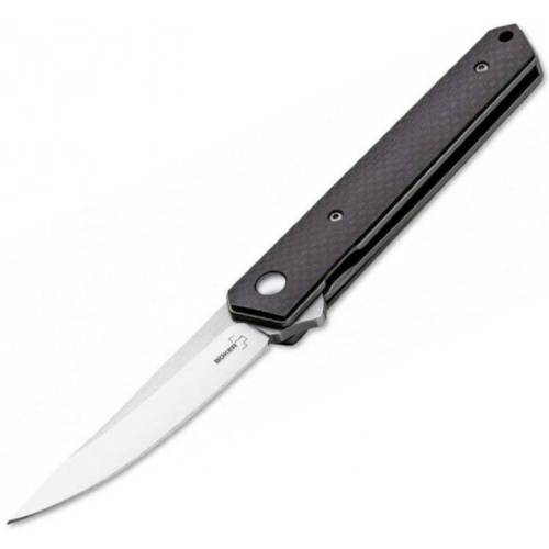 3810 Boker Mini Kwaiken Folder Carbon (IKBS® Flipper) - 01BO283 фото 7