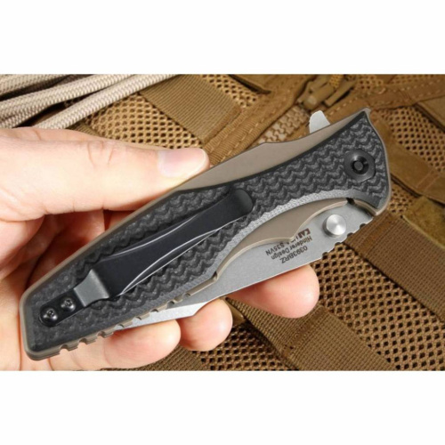 Складной нож Zero Tolerance ZT 0393BRZ фото 16