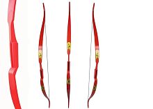  лук традиционный Rolan Snake 60" 22# (красный)