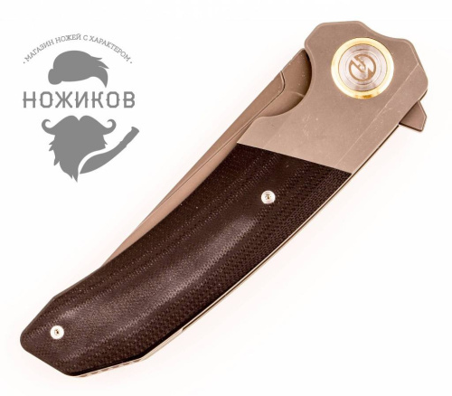 Складной нож Maxace Knife Maxace Goliath Black Steel фото 7