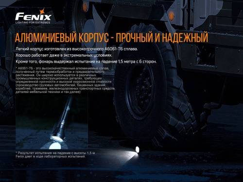 21 Fenix ФонарьHT18 фото 13