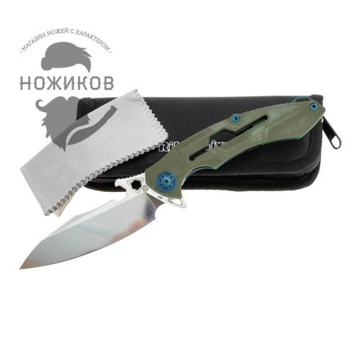 5891 Rike knife M3 green фото 4