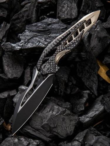 5891 WE Knife Arrakis Champagne carbon фото 3