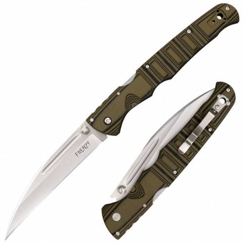 5891 Cold Steel Frenzy 2 Green/Black фото 10